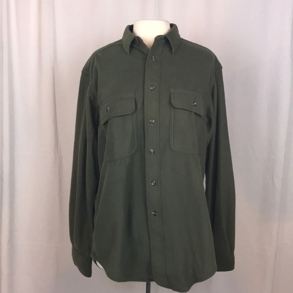 Cabela’s Polartec Green Button Down